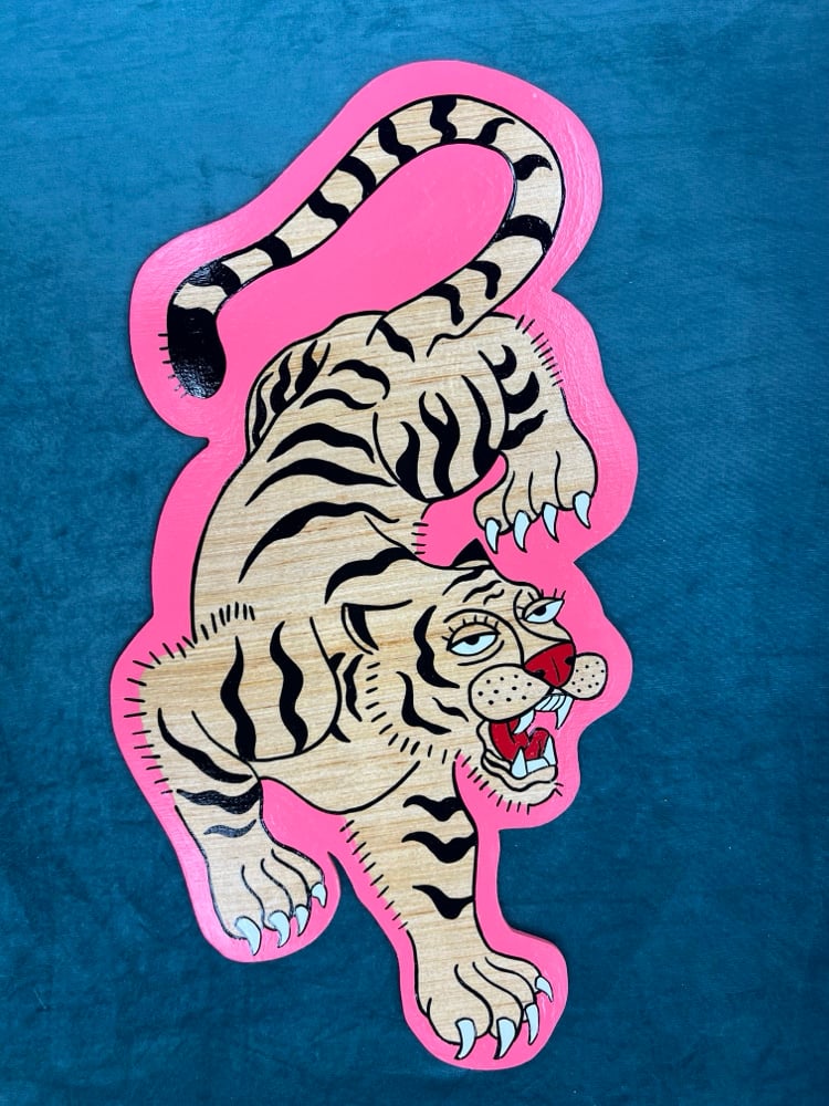 Image of goofy tiger 