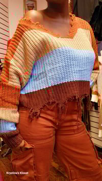 Image 1 of Knitted Off the Shoulder 