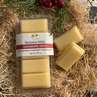 Image 1 of Cranberry Spice Pure Beeswax Melts