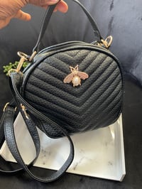 Black 2zip handbag 