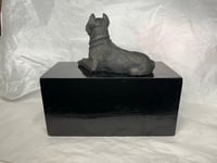 Image 14 of Handmade Custom Engraved Pit Bull Urn For Ashes Pet Portrait To Your Photos