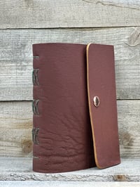 Image 1 of Medium Leather French Link Blank Book