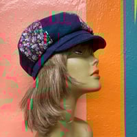 Image 11 of Vintage floral and Denim hat