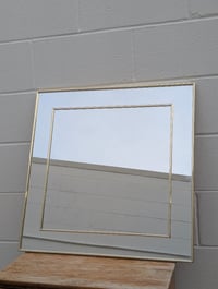 Image 1 of vintage gold mirror