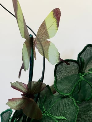 Image of Bottle green (emerald) headpiece