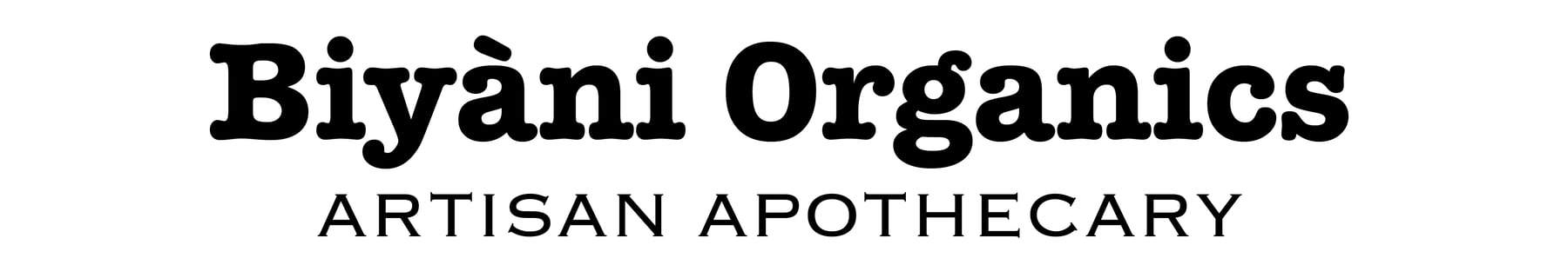 Biyàni Organics            Artisan Apothecary