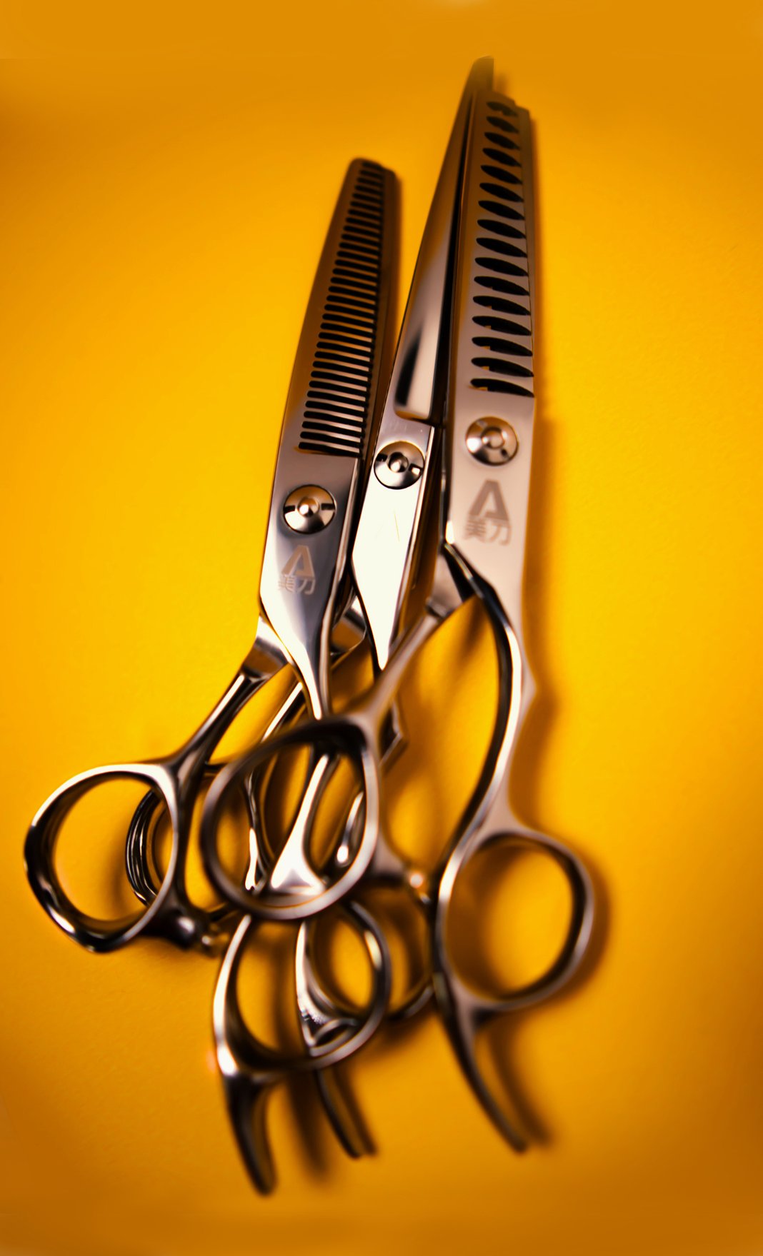 Capa barbero Yellow Scissors