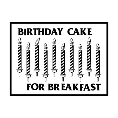 Birthday Cake For Breakfast  Home