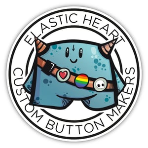 Elastic Heart Buttons Home