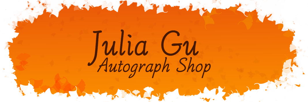 Julia Gu Autograph Shop Home