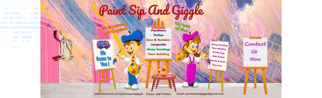 Paint Sip and Giggle Home