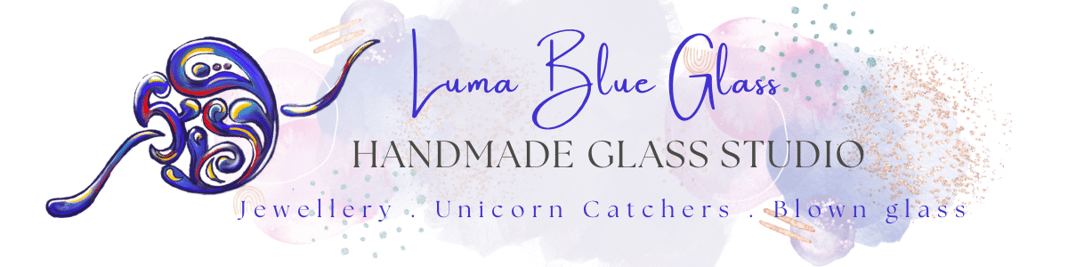 Luma Blue Glass Home