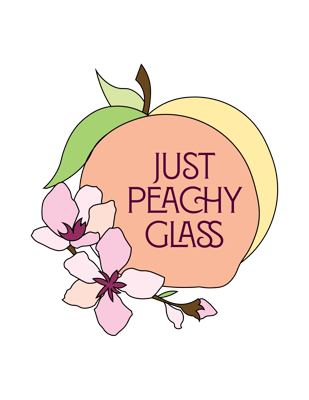 Just Peachy Glass Home