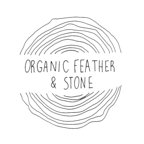 Organic Feather & Stone