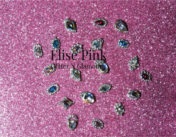 Elise Pink Glitter N Glamour