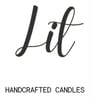 Lit Handcrafted Candles