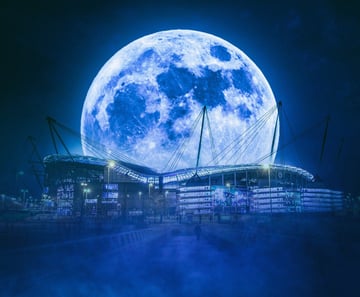 Over the Blue Moon Home