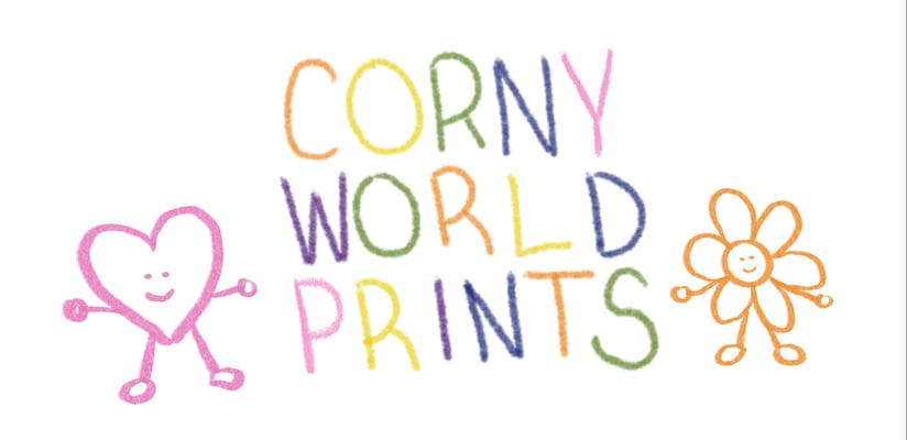 Corny World Prints Home