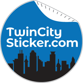 Twin City Sticker Home