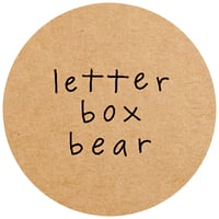 Letter Box Bear