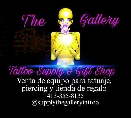 The Gallery tattoo supply and gift shop Home