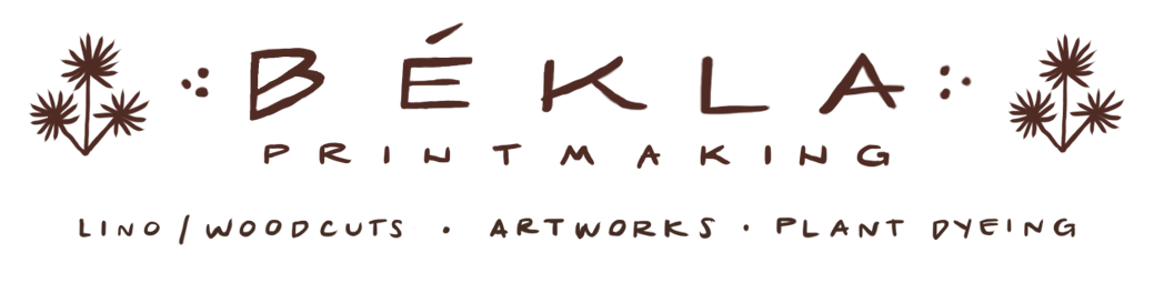 BÉKLA printmaking Home