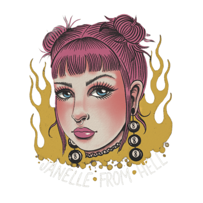 Janelle from Hell Home