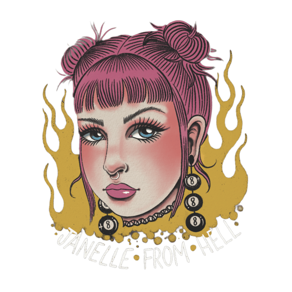 Janelle from Hell Home