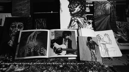 Paintings from various mornings and nights, by nightly moth  Home