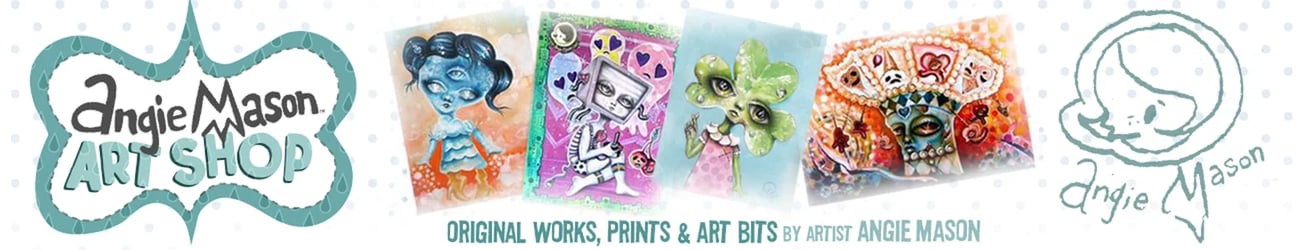 Angie Mason Art Shop Home