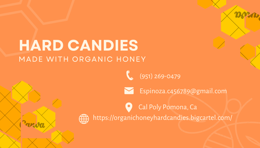 Organic Honey Hard Candy 