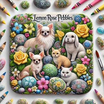 Lemon Rose Pebbles Home