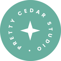 Pretty Cedar Studio Home