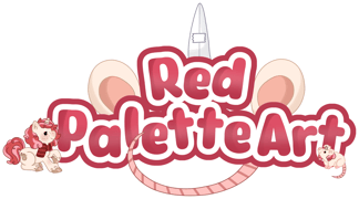 Red Palette Art Home