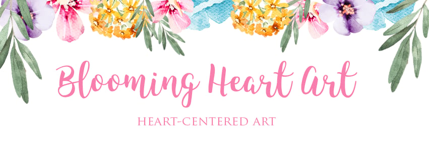 Blooming Heart Art Home