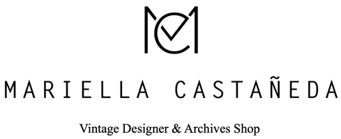 Mariella Castaneda Vintage shop / Designer Archives & Accessories Home