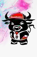 Black Bull Art Home