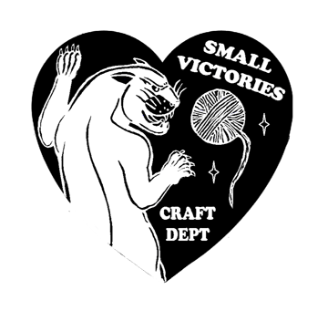 SMALL VICTORIES CRAFT DEPT Home