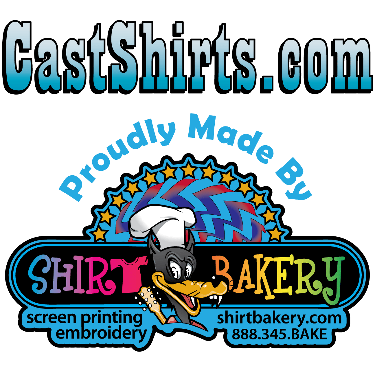 Cast Shirts by Shirt Bakery Home