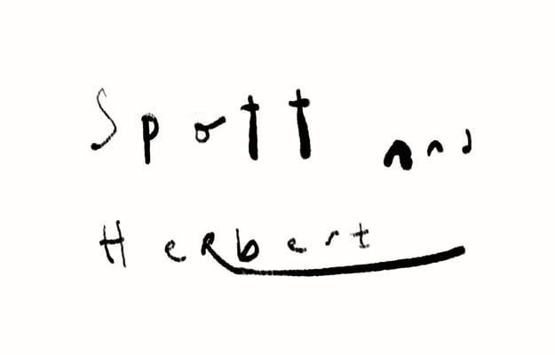 Spott and Herbert  Home