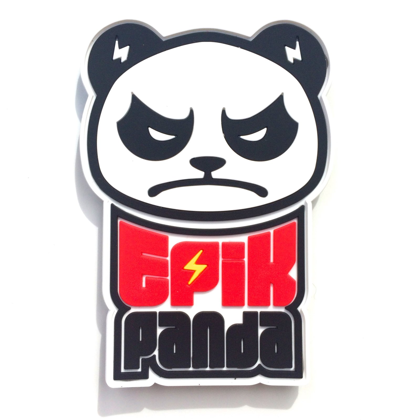 DR WOD - Box Jump Panda PVC Velcro Patch