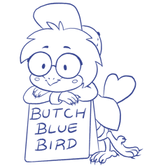 Butch Blue Bird Home
