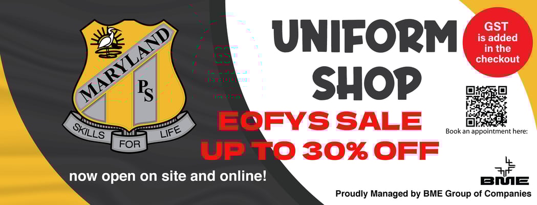 Maryland PS Uniform Shop Home