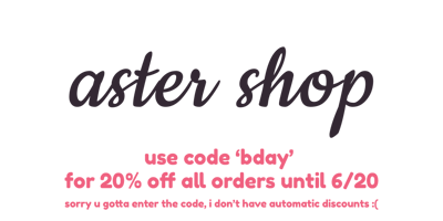 aster shop Home
