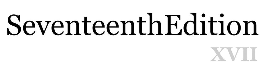 seventeenth edition Home