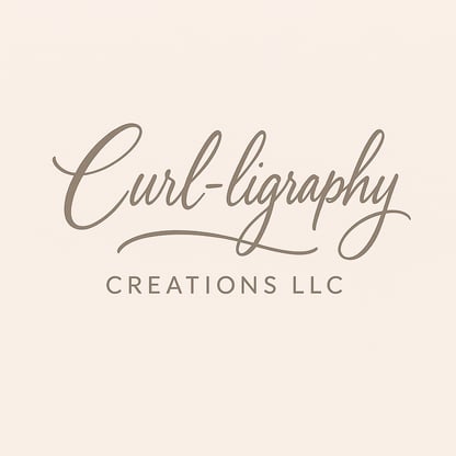 Curl-ligraphy Creations