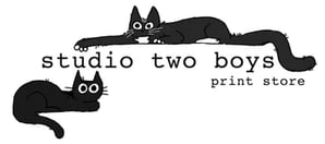 studio two boys: print store Home