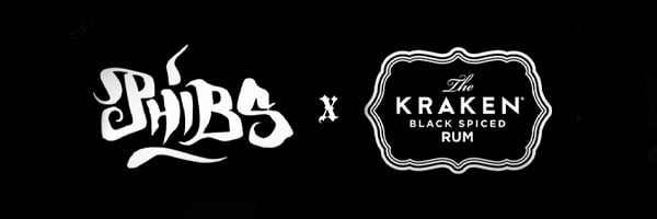 PHIBS x Kraken Black Spiced Rum Home