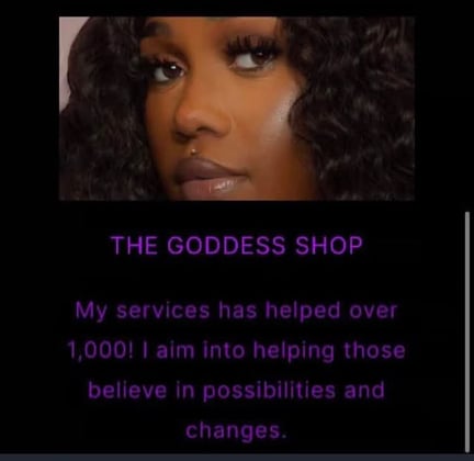 TheGoddessShoppee Home