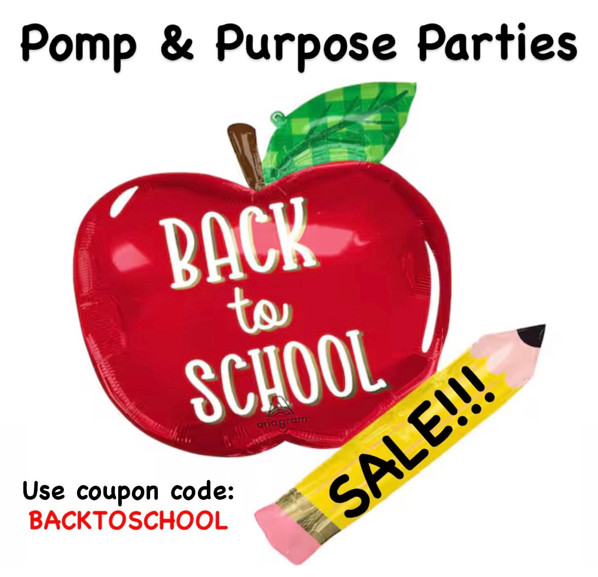 Pomp & Purpose Parties Est. 2020 Home